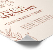 追憶のウェディングサイン ポスター (角)