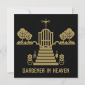 追憶のガーデナー 追悼 カード (正面)