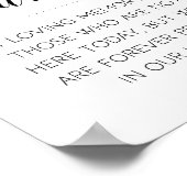 追憶のキャンドル記念結婚式 ポスター (角)