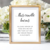 追憶のキャンドル記念結婚式 ポスター