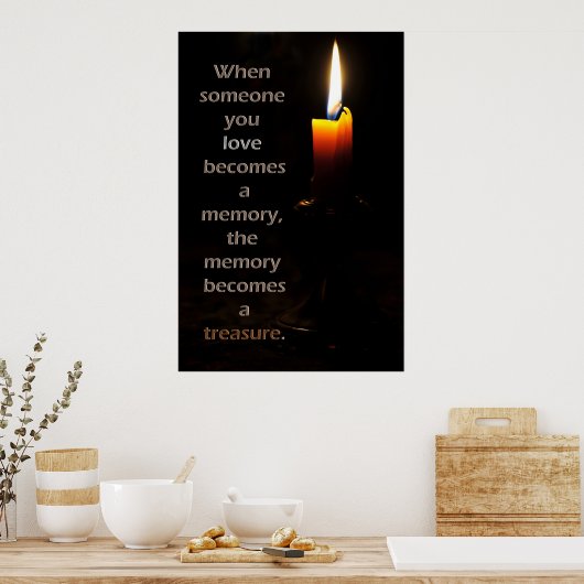 追憶のキャンドル ポスター (キッチン)