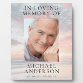 追憶のサンセットメモリアル フォトプラーク (正面)