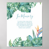 追憶のトロピカルビーチウェディング ポスター (正面)