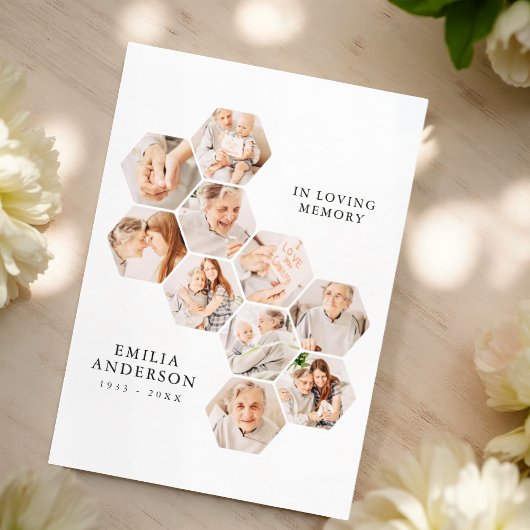 追憶のメモリアル モダン 写真10枚 カード