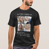 追憶のメモリアルTシャツ - Gone But Not Forgotten Tシャツ (正面)
