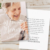 追憶のモダン フォトカード 名刺