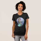 追憶の人魚Tシャツ by Molly Harrison Tシャツ (正面フル)