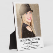 追憶の写真記念碑 フォトプラーク (側面)