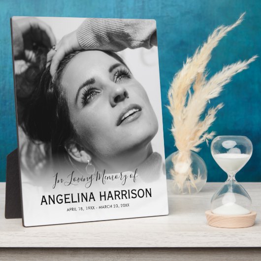 追憶の写真 | 記念写真 フォトプラーク (側面)