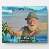 追憶の夕焼け 1557 フォトプラーク (正面)