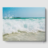 追憶の砂浜 | 海辺の葬儀 追悼記念 ゲストブック (裏面)