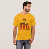 追憶の翼 ゴールド Tシャツ (正面フル)