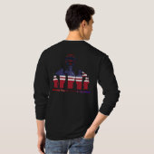 追憶の翼 ブラック Tシャツ (裏面フル)