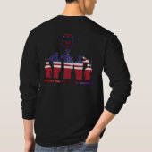 追憶の翼 ブラック Tシャツ (裏面)