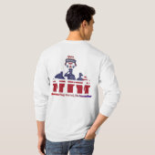 追憶の翼 ホワイト Tシャツ (裏面フル)