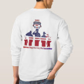 追憶の翼 ホワイト Tシャツ (裏面)