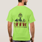追憶の翼 ライム Tシャツ (裏面)