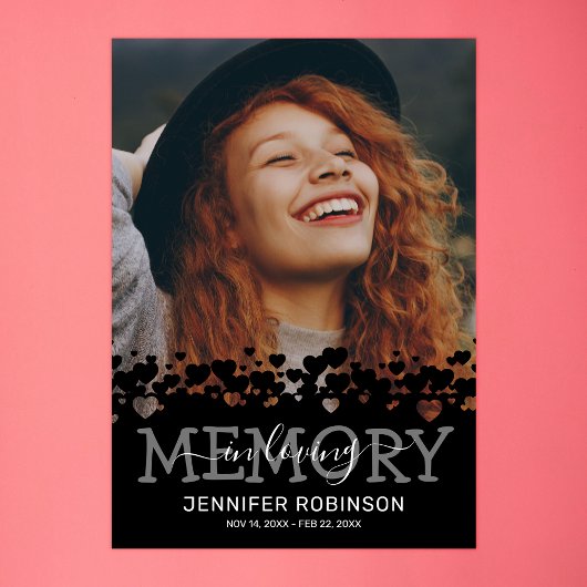 追憶の葬儀写真 ポスター