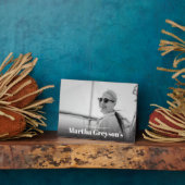 追憶 メモリアル テーブル デコレーション フォトプラーク (側面)