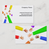 追求の取り引き、 名刺 (正面/裏面)