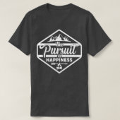 追求は幸福 Tシャツ (デザイン正面)