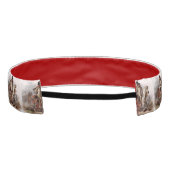 追跡されているアラビアの馬のブラックフットのインディアン アスレチックヘッドバンド (裏面)