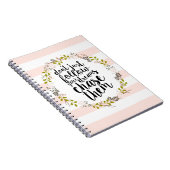 追跡して下さいあなたの夢を… 庭の花のリース ノートブック (右側)