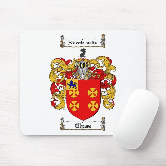 追跡の家紋-追跡の紋章付き外衣 マウスパッド (マウス)