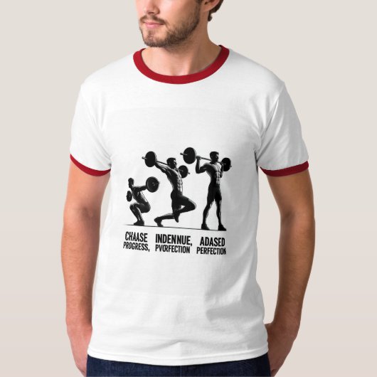 追跡の進行状況 Tシャツ (正面)