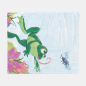 追跡 フリースブランケット (正面(横))