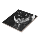 追随的なはえ女性のための月のタイル タイル (側面)