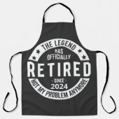 退おもしろい任2024 エプロン (正面)