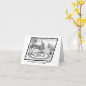 退おもしろい職カード カード (黄色い花)