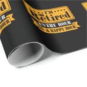 退おもしろい職引用文2021年男性女退職した性 ラッピングペーパー (ロールコーナー)