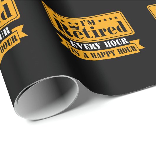 退おもしろい職引用文2021年男性女退職した性 ラッピングペーパー (ロールコーナー)