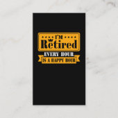 退おもしろい職引用文2021年男性女退職した性 名刺 (正面)