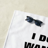 退おもしろい職退職した資カスタム金 ビーチタオル (インサイチュ)