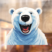 退出したシロクマ ウィンドウサイン (シート2)