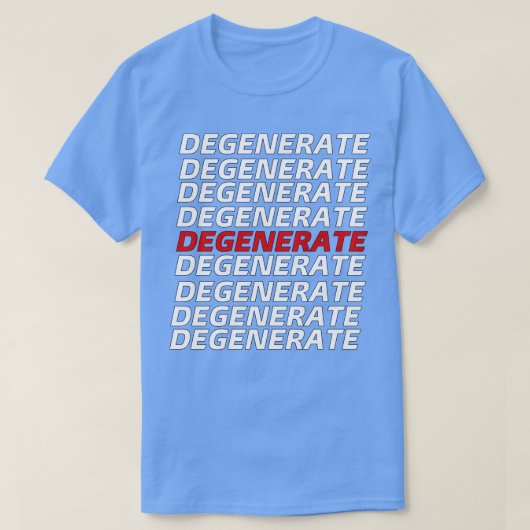 退化 Tシャツ (デザイン正面)