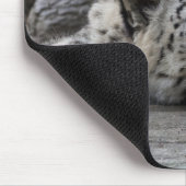退屈させたユキヒョウカブス マウスパッド (コーナー)