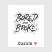 退屈して壊れた シール (シート)