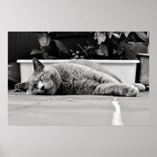 退屈して… ポスター (正面)