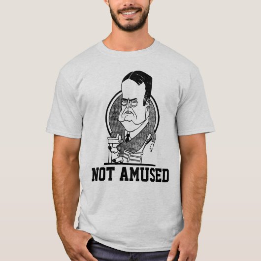 退屈そうなメンズTシャツ Tシャツ (正面)