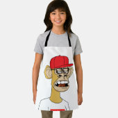 退屈そうな猿 エプロン (インサイチュ)
