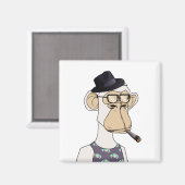 退屈そうな猿 マグネット (正面/裏面)