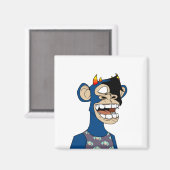 退屈そうな猿 マグネット (正面/裏面)