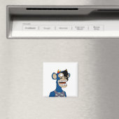 退屈そうな猿 マグネット (インサイチュ (食洗機))