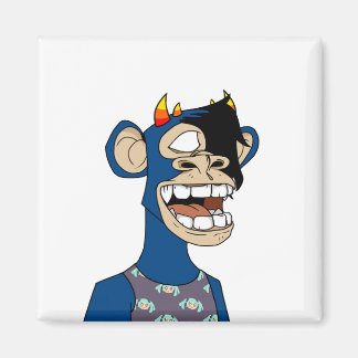 退屈そうな猿 マグネット