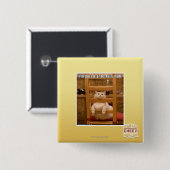 退屈だ。 缶バッジ (正面&裏面)