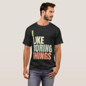 退屈なものが好きアーバンファッション5 Tシャツ (正面フル)